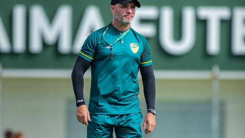 Paulo Junges não é mais técnico do Monte Roraima e volta à diretoria do clube