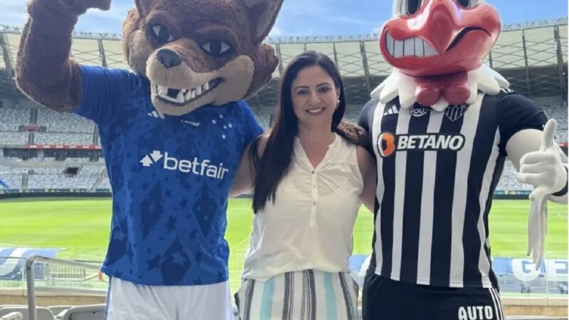 Conheça a mulher que é a voz oficial do Mineirão há mais de 25 anos