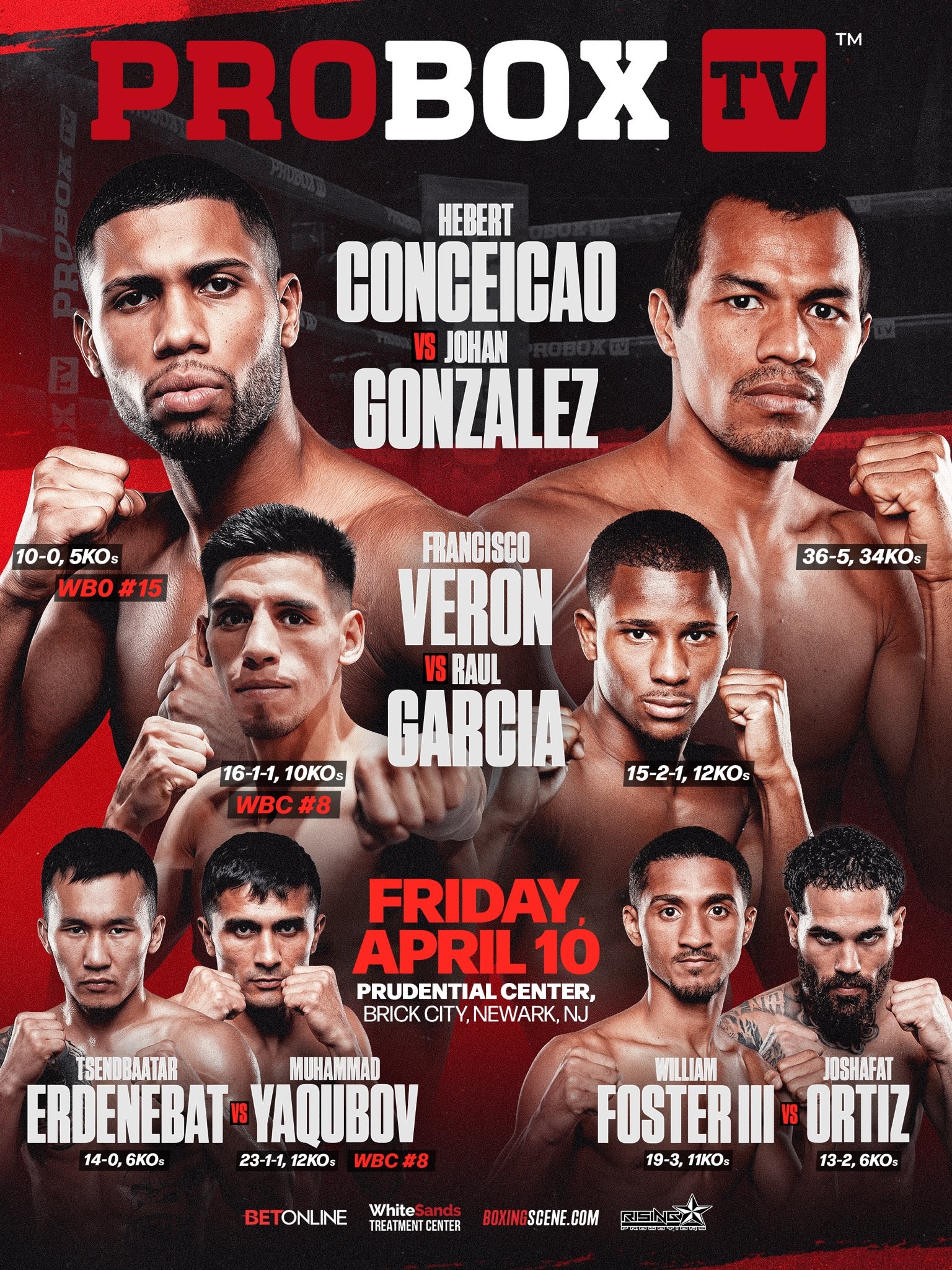 Combate transmite luta de Hebert Conceição ao vivo em abril