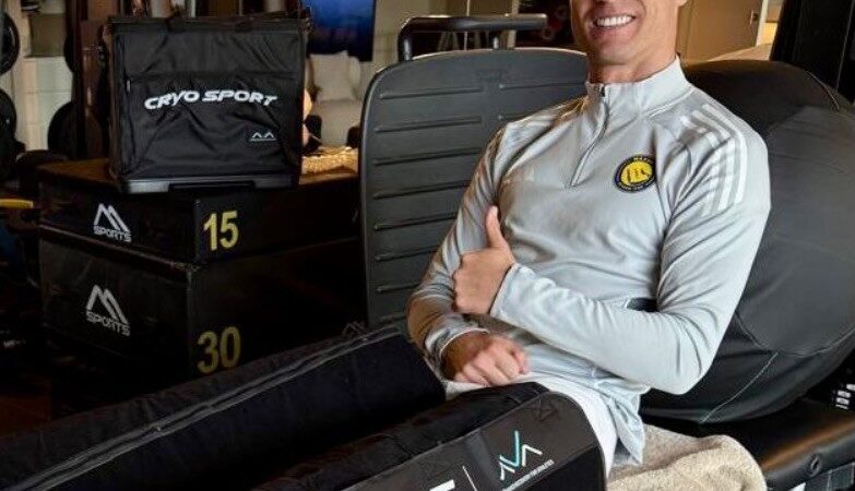 Cristiano Ronaldo usa tecnologia de R$ 30 mil para tratar lesão; conheça