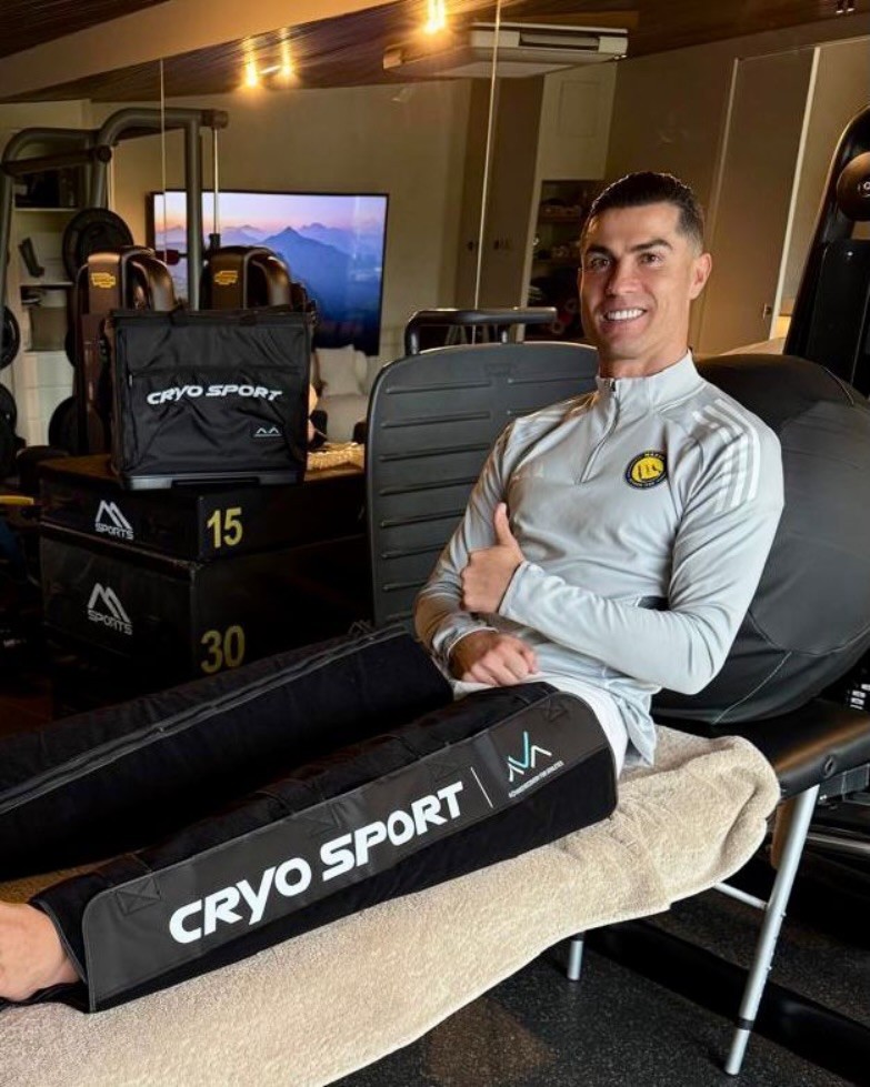 Cristiano Ronaldo usa tecnologia de R$ 30 mil para tratar lesão; conheça