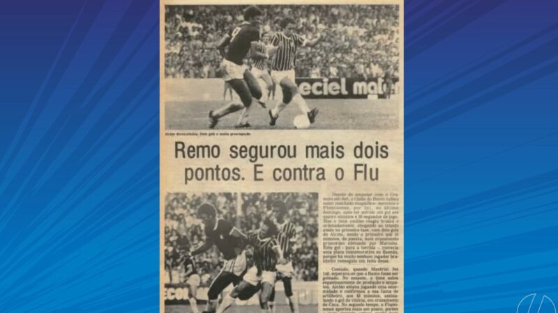 Responsável pelo gramado do Mangueirão, ex-jogador revive vitória do Remo sobre o Flu de Rivellino