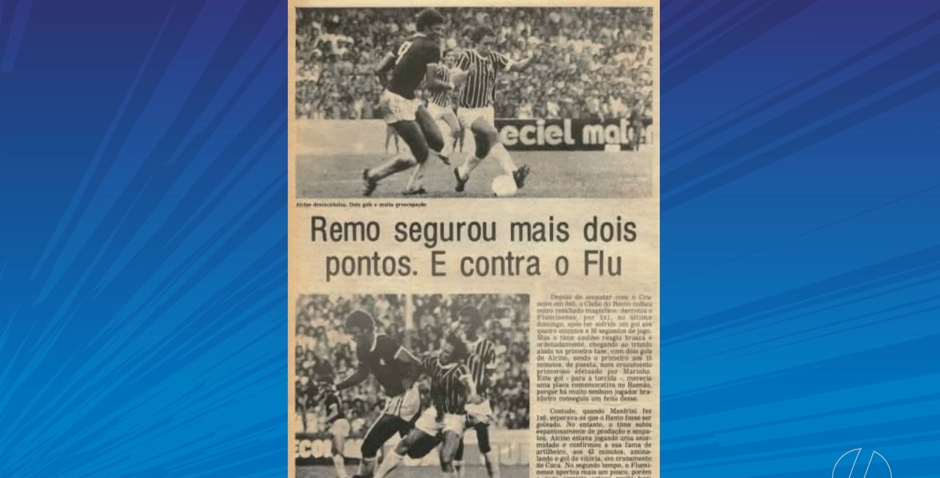 Responsável pelo gramado do Mangueirão, ex-jogador revive vitória do Remo sobre o Flu de Rivellino