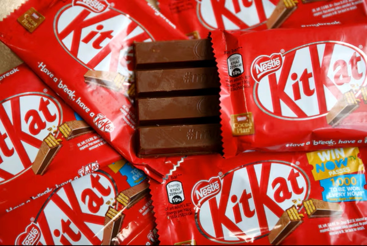 KitKat fala em ‘boa notícia’ e diz que abastecimento não será afetado após roubo de 12 toneladas do chocolate na Europa