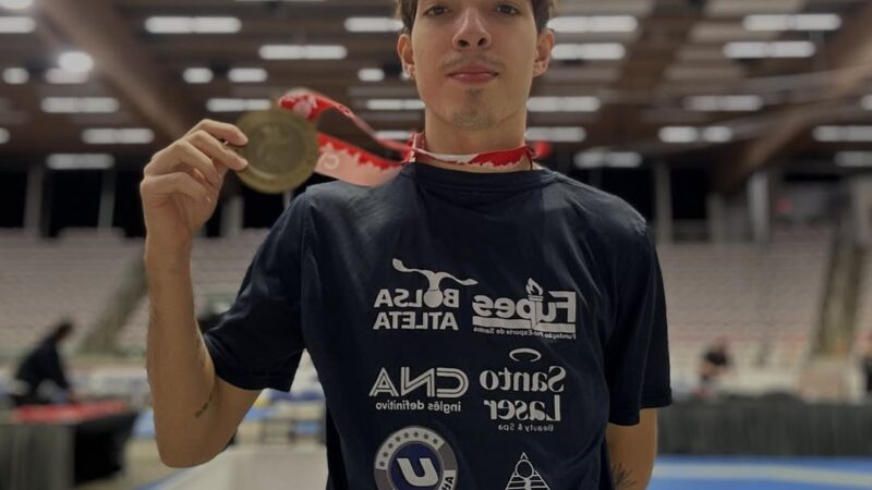 Giovanni Aubin conquista ouro no Canada Open de Taekwondo