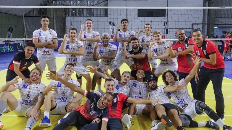 Time Praia Grande vence o América‑RN e segue vivo na briga pelos playoffs da Superliga B