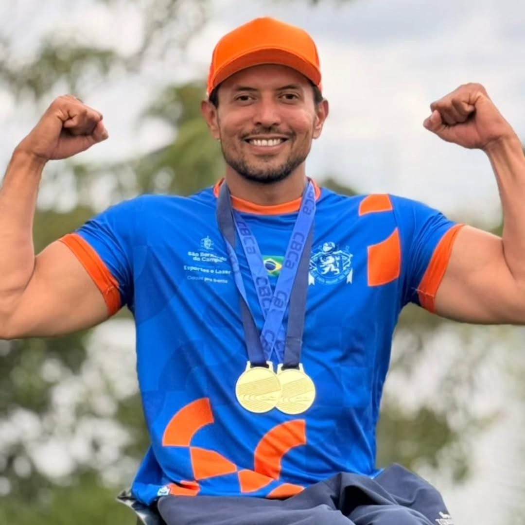 Paracanoísta Luís Carlos Cardoso abre temporada com dois ouros na Copa Brasil de Paracanoagem