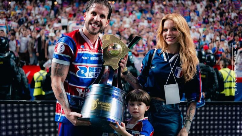 Lucas Sasha desabafa após título com Fortaleza: “Significava muito para nós”