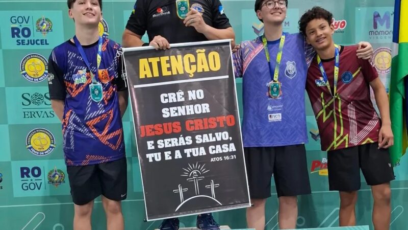 Ariquemes conquista 22 medalhas e se destaca na 1ª etapa do Estadual de Tênis de Mesa