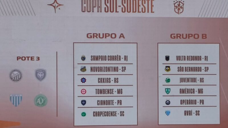 Copa Sul-Sudeste: veja clubes, formato e onde assistir aos jogos