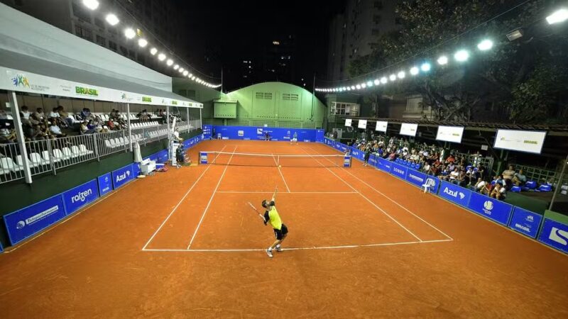 Etapa da Liga Santista de Tênis reúne mais de 300 atletas em Santos