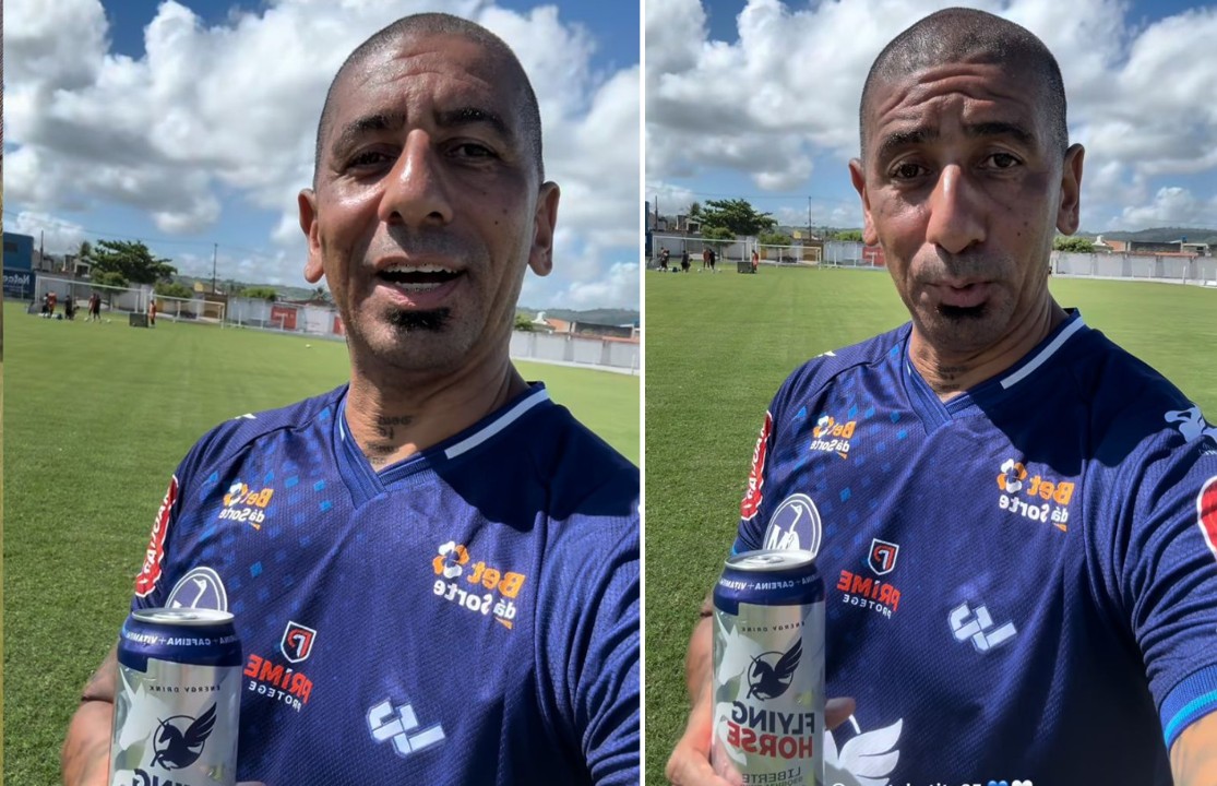 Ídolo do Náutico, Acosta posa com a camisa do Maguary