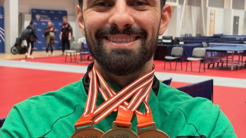 Mesatenista de Praia Grande conquista ouro no Challenger na Polônia