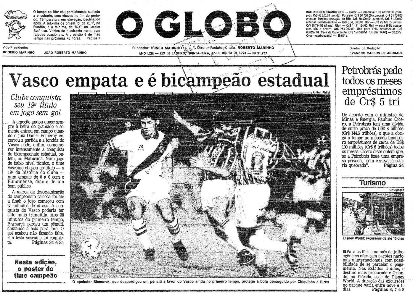 “Time da Virada”: conheça a história da música icônica do Vasco que surgiu em título sobre o Fluminense