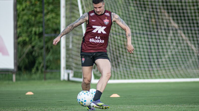 Escalação do Vitória para Ba-Vi 507: veja provável time, dúvidas e desfalques após último treino