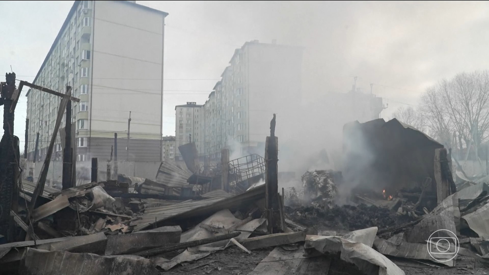 Rússia ataca Ucrânia com drones e mísseis e deixa pelo menos sete mortos