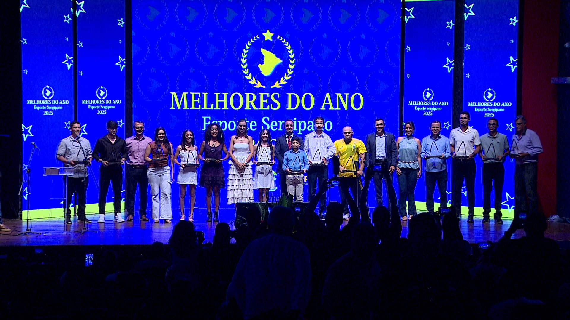 Atletas sergipanos de destaque em 2025 são homenageados no ‘Prêmio Melhores do Ano’