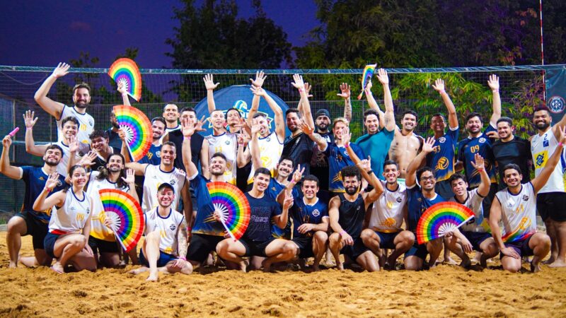 Torneio de vôlei com atletas gays promove inclusão e diversidade no esporte, em Boa Vista