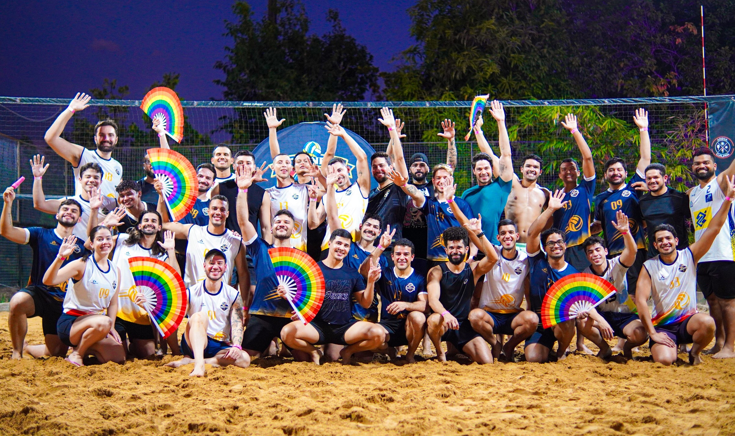 Torneio de vôlei com atletas gays promove inclusão e diversidade no esporte, em Boa Vista