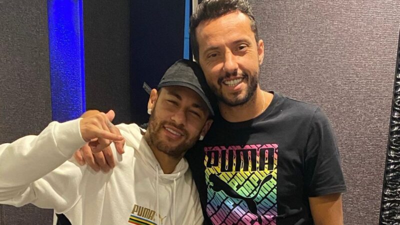 “Parça” de Nenê, Neymar comemora título do Botafogo-PB em ligação de vídeo; confira
