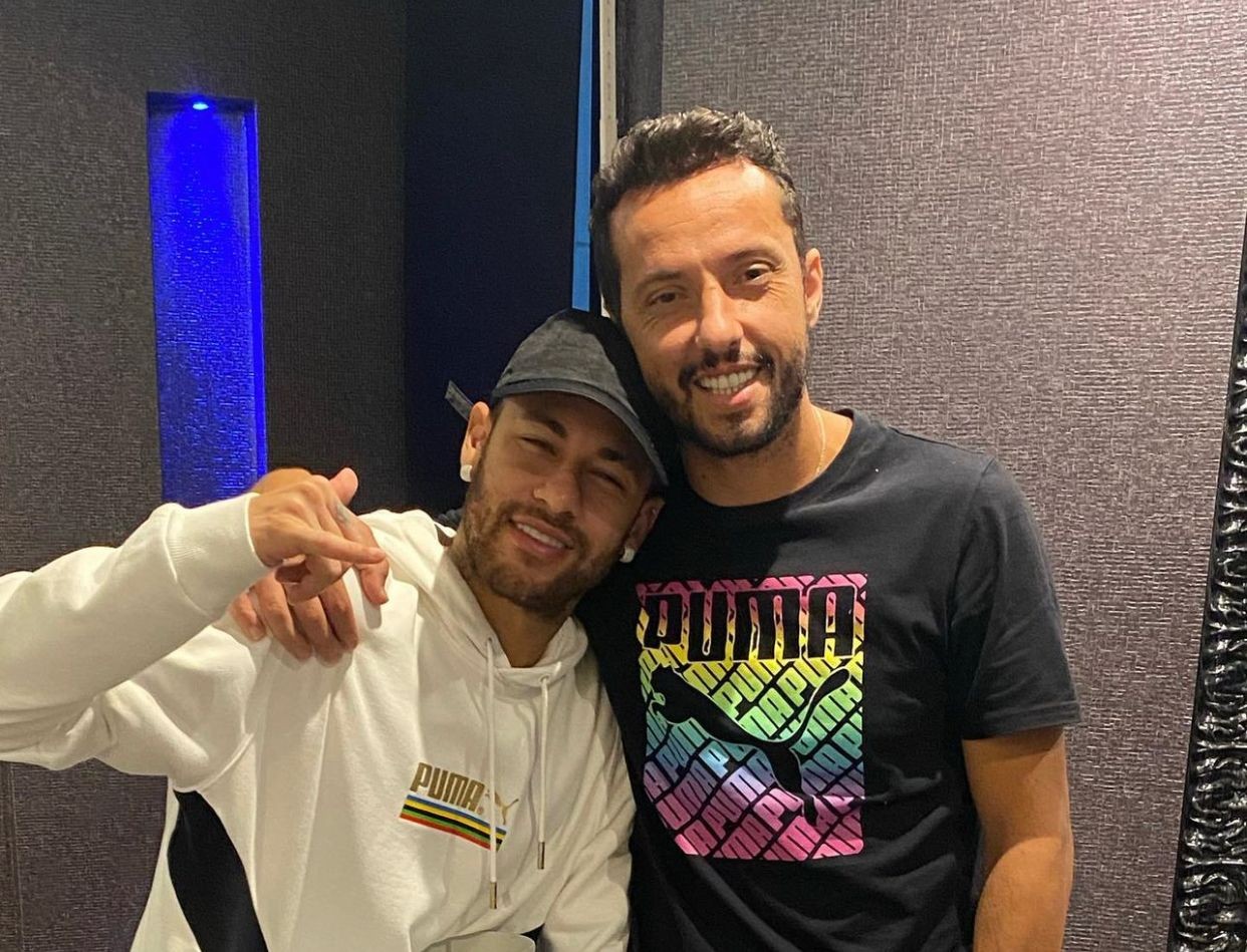 “Parça” de Nenê, Neymar comemora título do Botafogo-PB em ligação de vídeo; confira