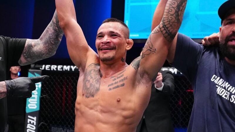 Luta de Márcio ‘Ticoto’ Barbosa é cancelada; próximo adversário será anunciado