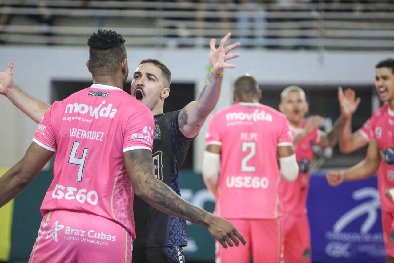 Mogi Vôlei bate o Praia Grande no tie-break e vai às quartas de final da Superliga B