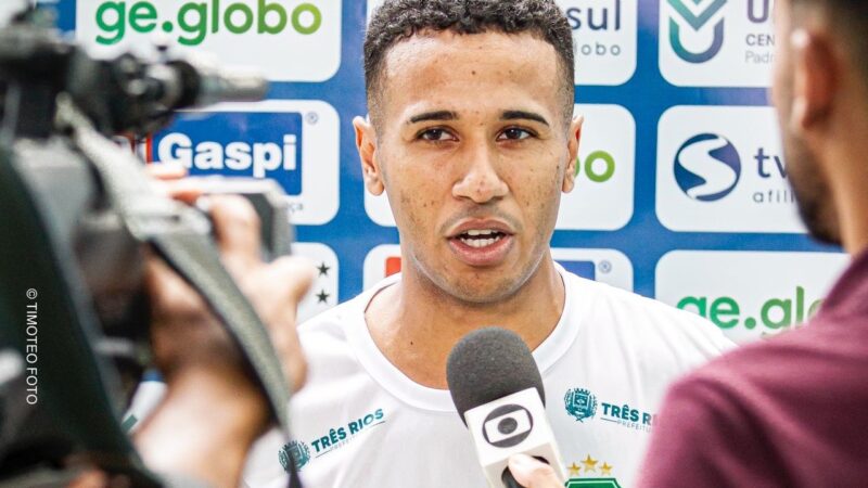 Autor do primeiro gol da Copa Rio Sul 2026, Thauan revela influência do técnico: ”Sabia o que iria fazer”