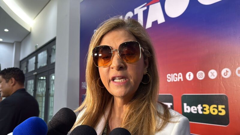Leila, do Palmeiras, rebate reclamação do São Paulo: “Se sou eu, vão dizer que sou histérica”