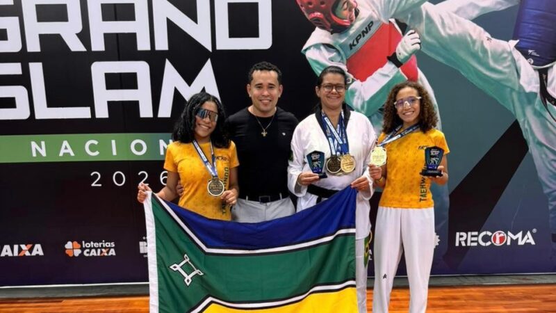 Atletas do Amapá conquistam cinco medalhas no Grand Slam 2026
