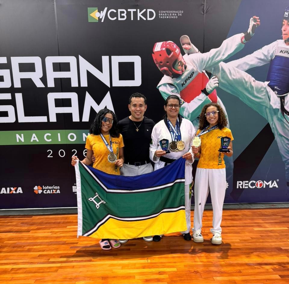 Atletas do Amapá conquistam cinco medalhas no Grand Slam 2026