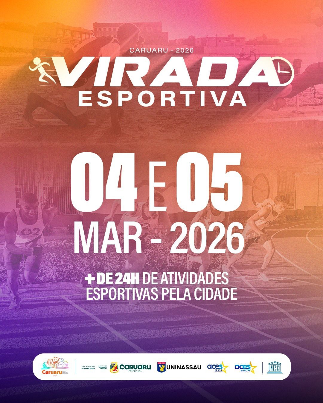 Caruaru promove evento esportivo com mais de 24h de atividades