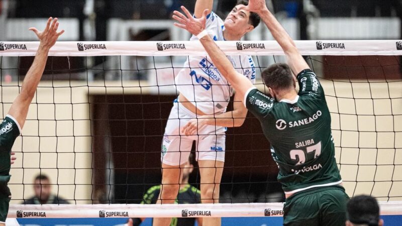 Joinville Vôlei bate o Goiás e amplia vantagem contra o Z-2 da Superliga