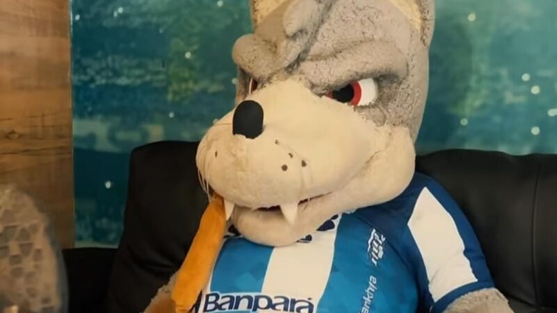 Mascote do Paysandu “come” leão e debocha de Pikachu em vídeo: “Sem aura”