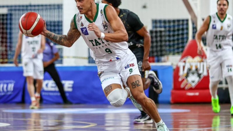 Liga Ouro de basquete 2026: Tatuí vence o Cetaf e chega à liderança