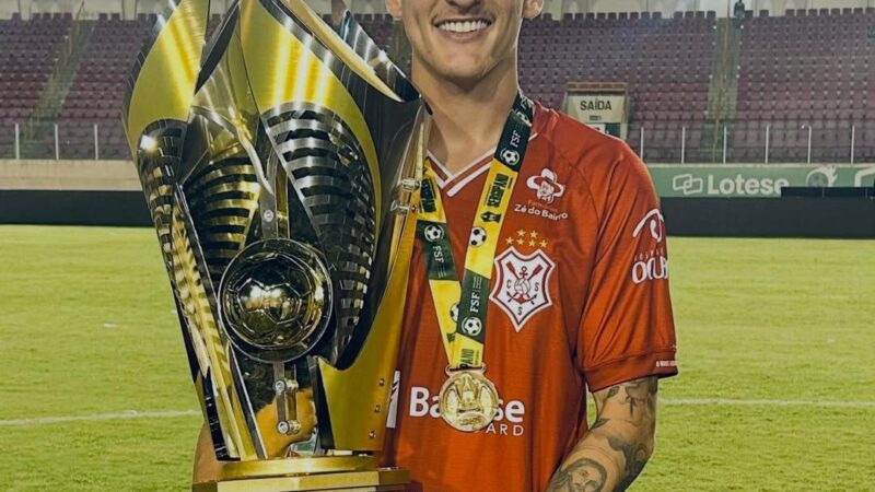 Estrela do Sergipe, Juliano Fabro é eleito craque do Campeonato Sergipano 2026