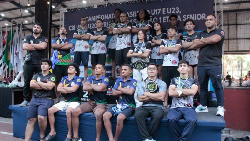Atletas amapaenses conquistam 10 medalhas no Campeonato Brasileiro de Wrestling