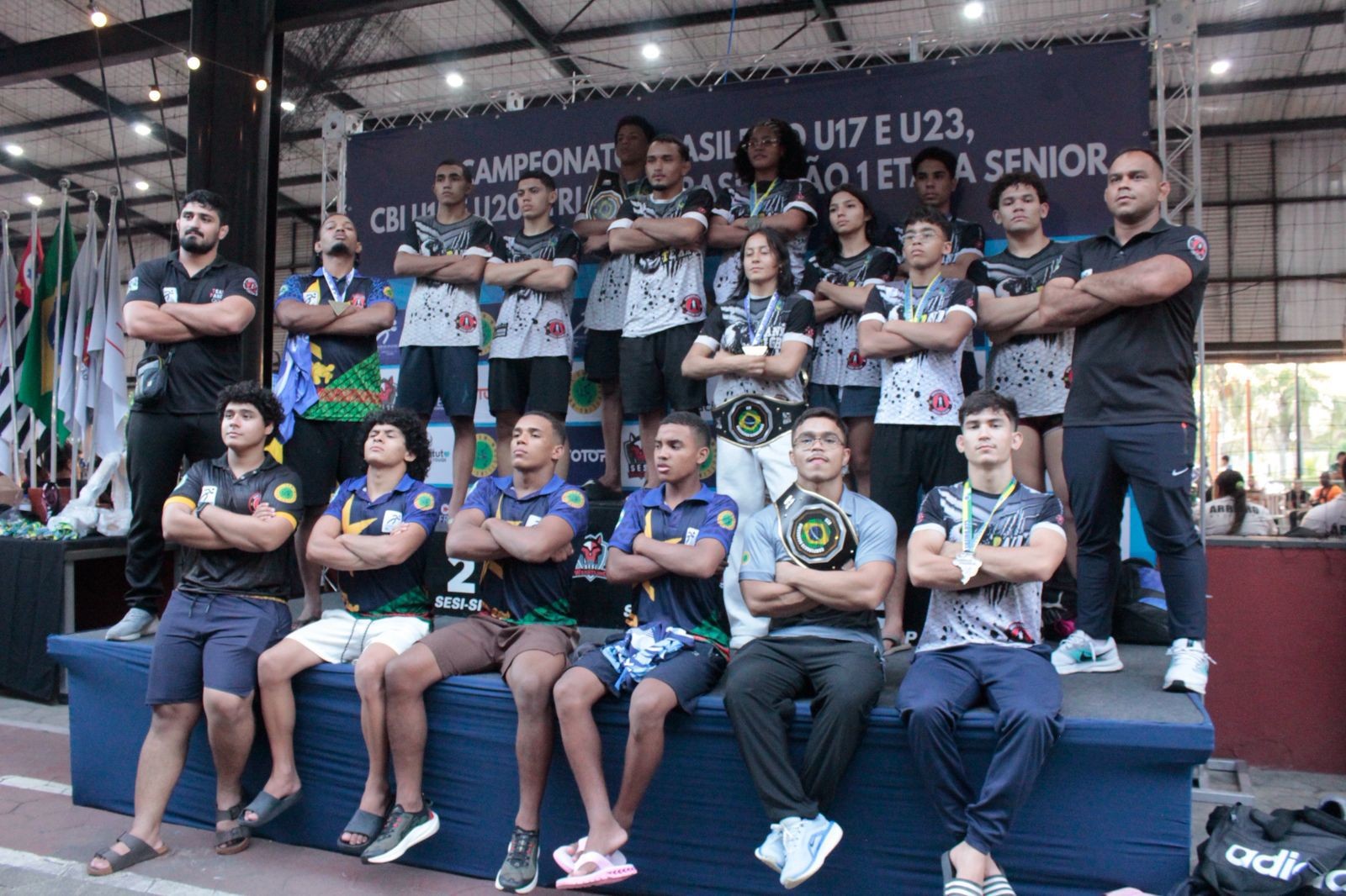 Atletas amapaenses conquistam 10 medalhas no Campeonato Brasileiro de Wrestling