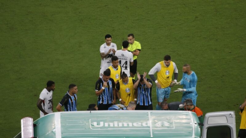 Grêmio detalha lesão de Marlon e informa tempo de recuperação; veja prazo