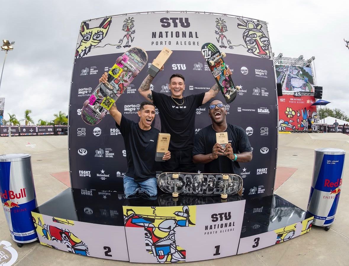 Tony Alves conquista bronze no STU National Paraskate Street em Porto Alegre
