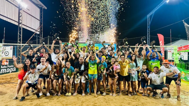 1ª etapa do Acreano de Futevôlei recorde de duplas e premiação de R$ 17 mil; veja pódios