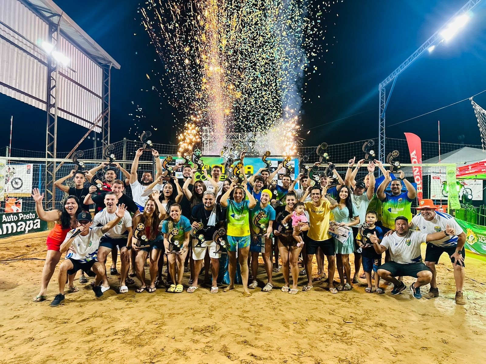 1ª etapa do Acreano de Futevôlei recorde de duplas e premiação de R$ 17 mil; veja pódios