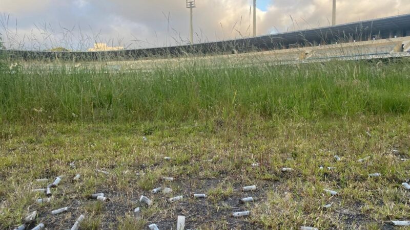 O que restou do Olímpico: antigo estádio do Grêmio recebe cinzas de gremistas e treinos de tiro