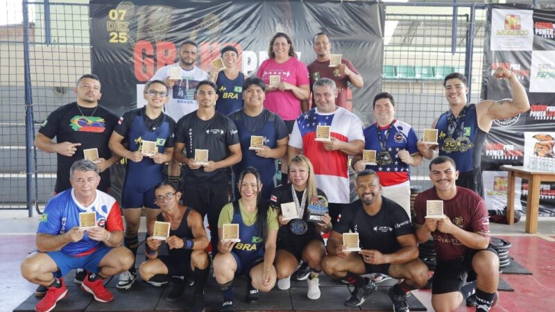 Com atletas de outros estados, Amazonense de Powerlifting ocorre no domingo (29)