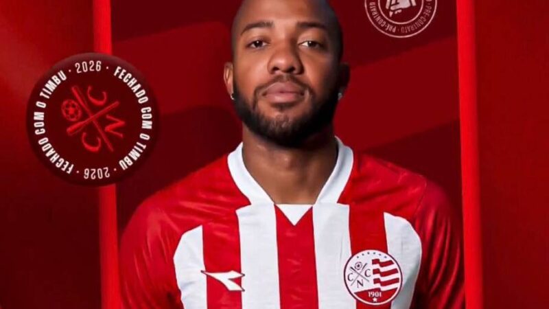 Náutico anuncia contratação do atacante Victor Andrade, ex-Santos e São Bernardo