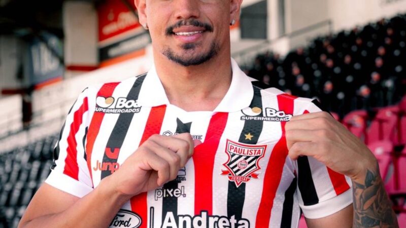Paulista anuncia a contratação de Eduardo Grasson para a sequência da temporada