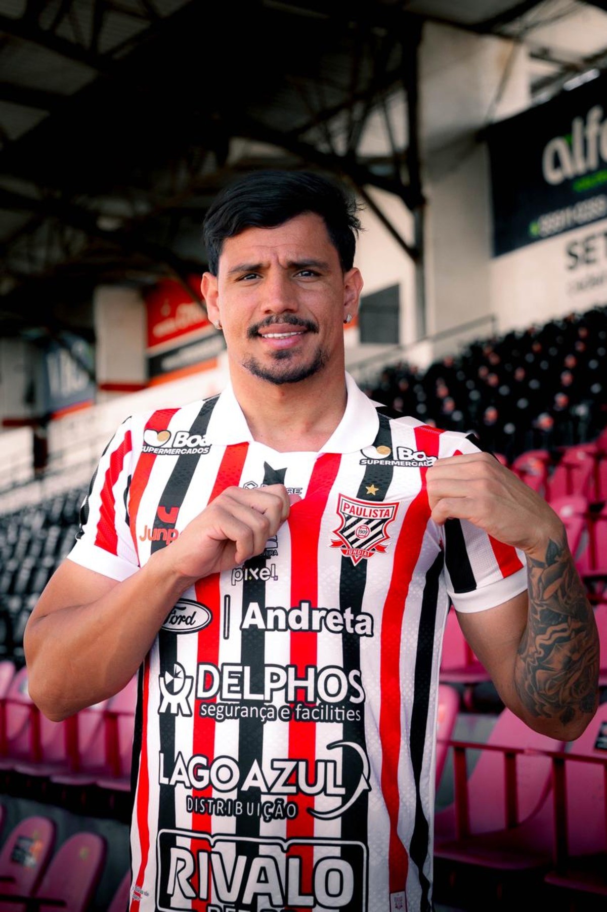 Paulista anuncia a contratação de Eduardo Grasson para a sequência da temporada