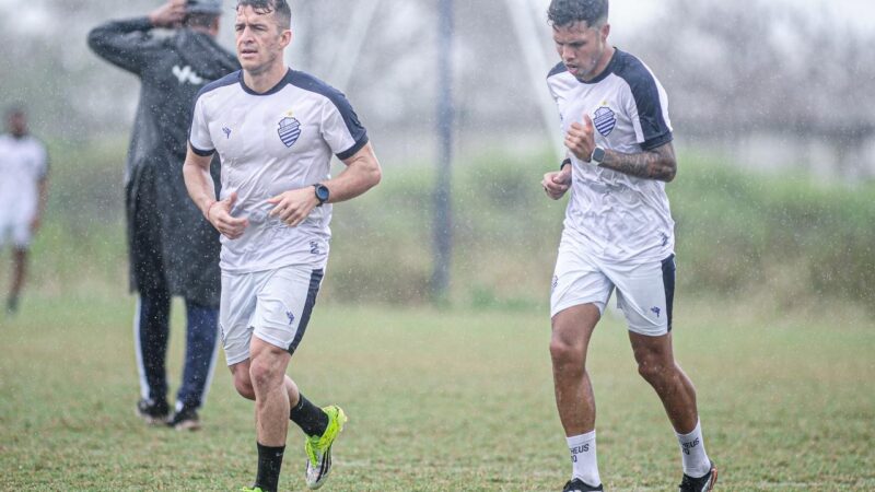 Ronaldo Mendes e Matheus Souza iniciam a transição no CT do CSA