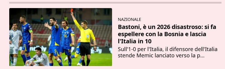 Imprensa internacional repercute ausência da Itália na Copa do Mundo