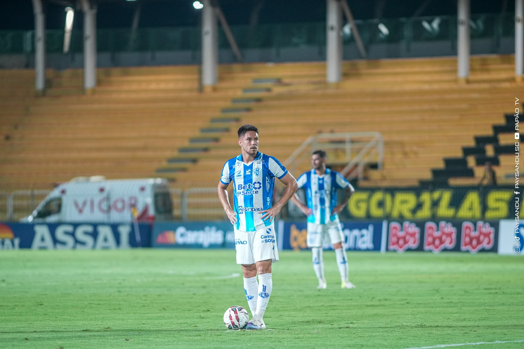 Caio Mello fica na bronca após gol anulado, mas elogia Paysandu em estreia na C: “Muito bem organizado”